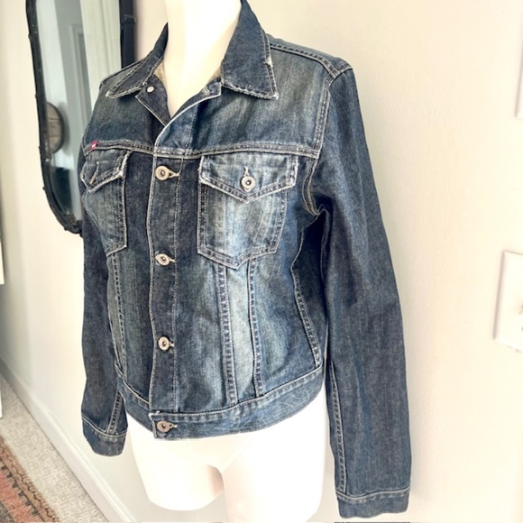Vintage Smiths Denim Woman's Jacket Large - Picture 3 of 6